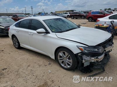 Czwarte zdjęcie samochodu z boku: 2018 HONDA ACCORD LX VIN:1HGCV1F14JA208237 - miniatura