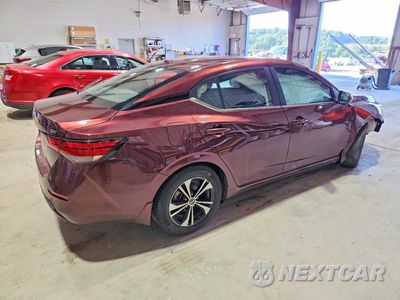 Trzecie zdjęcie samochodu z tyłu: 2022 NISSAN SENTRA SV VIN:3N1AB8CV2NY234192 - miniatura