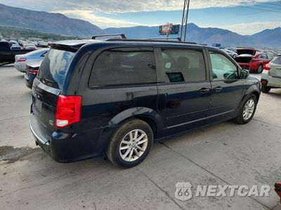 Trzecie zdjęcie samochodu z tyłu: 2016 DODGE GRAND CARAVAN SXT VIN:2C4RDGCG6GR333848 - miniatura