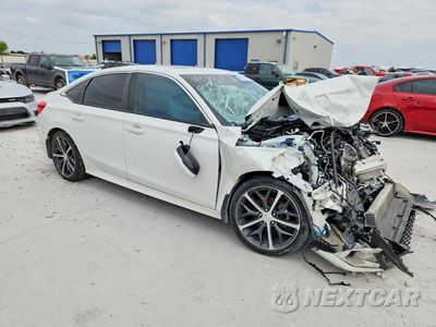 Czwarte zdjęcie samochodu z boku: 2023 HONDA CIVIC TOURING VIN:2HGFE1F96PH319952 - miniatura