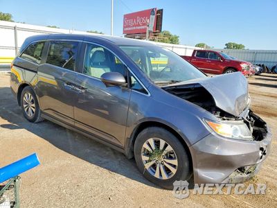 Czwarte zdjęcie samochodu z boku: 2014 HONDA ODYSSEY EXL VIN:5FNRL5H64EB096020 - miniatura