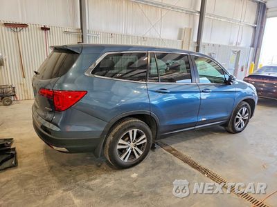 Trzecie zdjęcie samochodu z tyłu: 2016 HONDA PILOT EXL VIN:5FNYF6H55GB018090 - miniatura