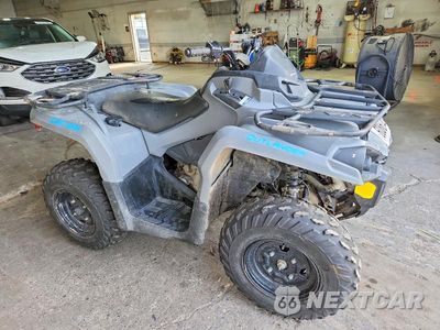 2021 CAM AM OUTLANDER ATV 3JBLGAR4XMJ005816 - główne zdjęcie licytacji z USA - miniatura