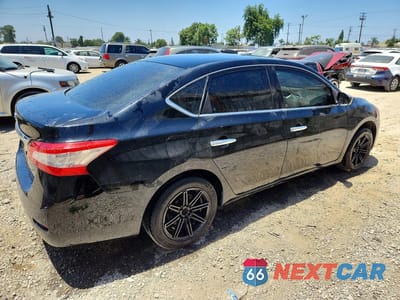 Trzecie zdjęcie samochodu z tyłu: 2015 NISSAN SENTRA S VIN:3N1AB7AP0FY356565 - miniatura