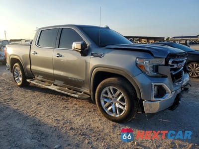 Czwarte zdjęcie samochodu z boku: 2020 GMC SIERRA K1500 SLT VIN:3GTU9DED5LG372878 - miniatura