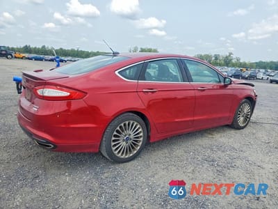 Trzecie zdjęcie samochodu z tyłu: 2016 FORD FUSION TITANIUM VIN:3FA6P0K9XGR400326 - miniatura