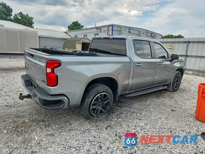 Trzecie zdjęcie samochodu z tyłu: 2023 CHEVROLET SILVERADO K1500 RST VIN:2GCUDEED5P1134936 - miniatura