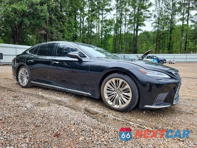 Czwarte zdjęcie samochodu z boku: 2022 LEXUS LS 500 BASE VIN:JTHD51FF6N5016572 - miniatura