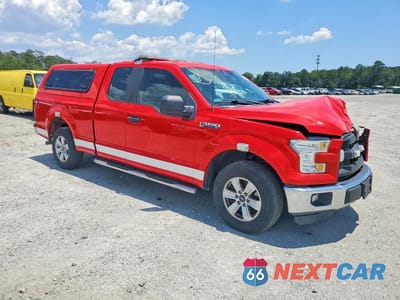 Czwarte zdjęcie samochodu z boku: 2016 FORD F150 SUPER CAB VIN:1FTEX1CF6GFD00415 - miniatura