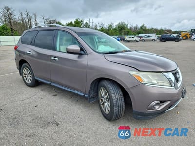 Czwarte zdjęcie samochodu z boku: 2014 NISSAN PATHFINDER SV VIN:5N1AR2MM2EC710540 - miniatura