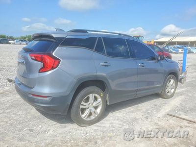 Trzecie zdjęcie samochodu z tyłu: 2018 GMC TERRAIN SLE VIN:3GKALMEV8JL201340 - miniatura