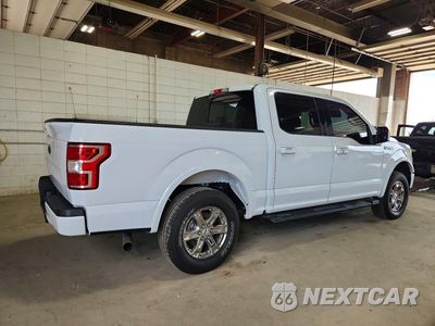 Trzecie zdjęcie samochodu z tyłu: 2019 FORD F150 LARIAT VIN:1FTEW1C57KKD49276 - miniatura