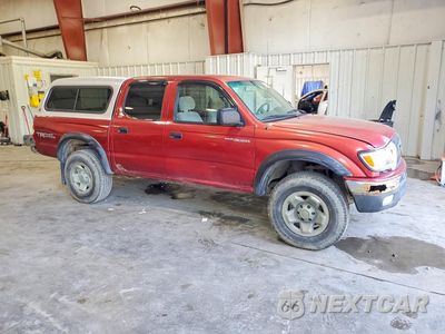 Czwarte zdjęcie samochodu z boku: 2001 TOYOTA TACOMA DOUBLE CAB VIN:5TEHN72N41Z819360 - miniatura