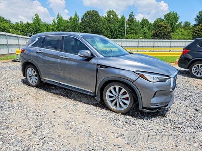 Czwarte zdjęcie samochodu z boku: 2019 INFINITI QX50 ESSENTIAL VIN:3PCAJ5M19KF125679 - miniatura