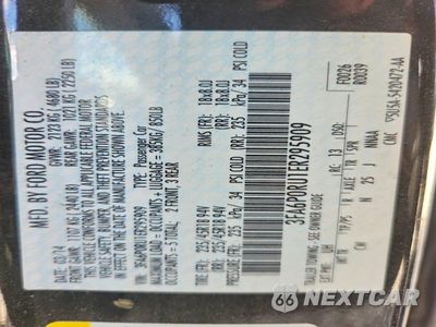 Zdjęcie 12 z 12 samochodu: 2014 FORD FUSION TITANIUM HEV VIN:3FA6P0RU1ER295909 - miniatura