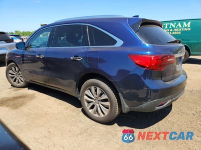 Drugie zdjęcie samochodu z przodu: 2014 ACURA MDX TECHNOLOGY VIN:5FRYD4H48EB034703 - miniatura