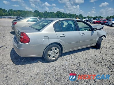 Trzecie zdjęcie samochodu z tyłu: 2006 CHEVROLET MALIBU LT VIN:1G1ZT518X6F300417 - miniatura