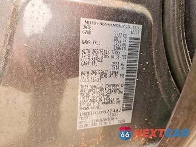 Zdjęcie 12 z 12 samochodu: 2024 NISSAN FRONTIER SV VIN:1N6ED1FK2RN627482 - miniatura