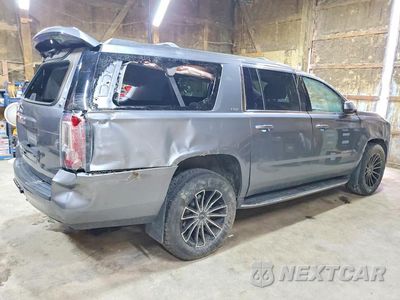 Trzecie zdjęcie samochodu z tyłu: 2018 GMC YUKON XL K1500 SLT VIN:1GKS2GKC3JR376311 - miniatura
