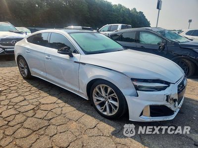 Czwarte zdjęcie samochodu z boku: 2020 AUDI A5 PREMIUM VIN:WAUANCF57LA013964 - miniatura