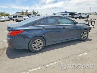 Trzecie zdjęcie samochodu z tyłu: 2014 HYUNDAI SONATA GLS VIN:5NPEB4ACXEH929624 - miniatura