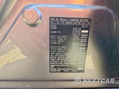 Zdjęcie 13 z 13 samochodu: 2018 NISSAN ROGUE SV VIN:KNMAT2MVXJP511706 - miniatura