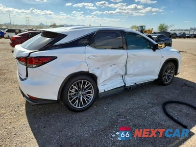 Trzecie zdjęcie samochodu z tyłu: 2022 LEXUS RX 450H F SPORT VIN:2T2YGMDA4NC085197 - miniatura