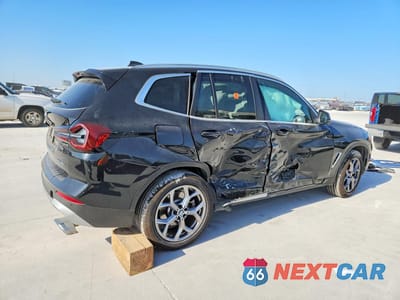Trzecie zdjęcie samochodu z tyłu: 2024 BMW X3 SDRIVE30I VIN:5UX43DP07R9U21663 - miniatura