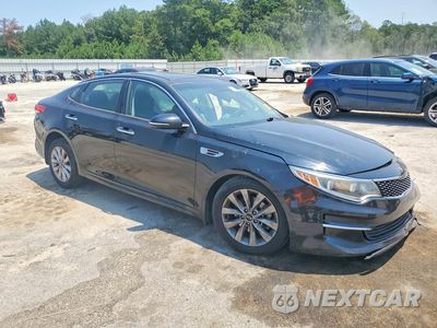 Czwarte zdjęcie samochodu z boku: 2017 KIA OPTIMA EX VIN:5XXGU4L39HG160159 - miniatura