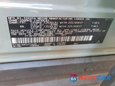 Zdjęcie 13 z 13 samochodu: 2021 TOYOTA RAV4 XLE VIN:2T3W1RFV8MW130611 - miniatura
