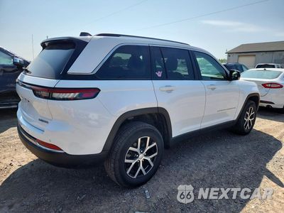 Trzecie zdjęcie samochodu z tyłu: 2024 JEEP GRAND CHEROKEE LIMITED VIN:1C4RJHBGXR8943850 - miniatura
