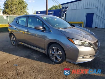 Czwarte zdjęcie samochodu z boku: 2020 NISSAN LEAF SV PLUS VIN:1N4BZ1CP7LC309681 - miniatura