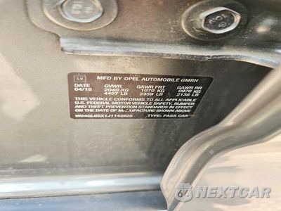 Zdjęcie 12 z 12 samochodu: 2018 BUICK REGAL PREFERRED VIN:W04GL6SX1J1142625 - miniatura