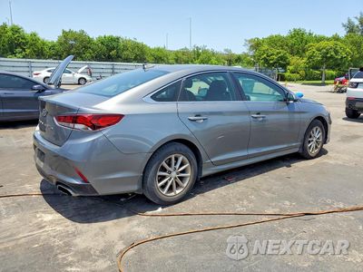 Trzecie zdjęcie samochodu z tyłu: 2019 HYUNDAI SONATA SE VIN:5NPE24AF5KH811325 - miniatura