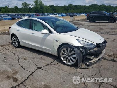 Czwarte zdjęcie samochodu z boku: 2020 TESLA MODEL 3 VIN:5YJ3E1EB2LF712952 - miniatura