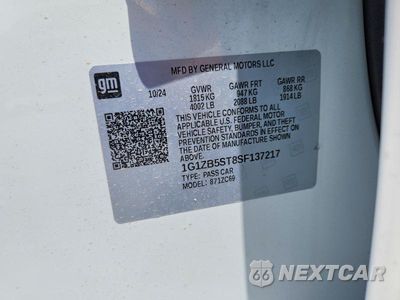 Zdjęcie 12 z 12 samochodu: 2025 CHEVROLET MALIBU LS VIN:1G1ZB5ST8SF137217 - miniatura