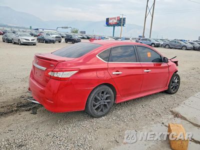 Trzecie zdjęcie samochodu z tyłu: 2015 NISSAN SENTRA SR VIN:3N1AB7AP6FY215242 - miniatura