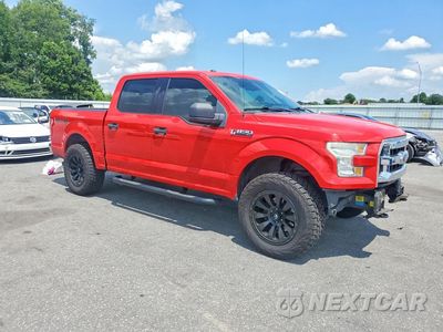 Czwarte zdjęcie samochodu z boku: 2016 FORD F150 SUPERCREW VIN:1FTEW1E88GFA88487 - miniatura