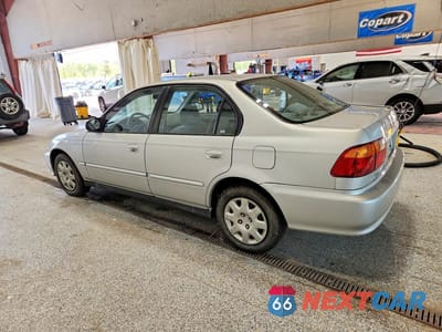 Drugie zdjęcie samochodu z przodu: 2000 HONDA CIVIC BASE VIN:2HGEJ6615YH574530 - miniatura