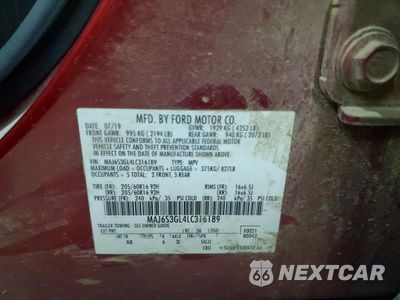 Zdjęcie 13 z 13 samochodu: 2020 FORD ECOSPORT SE VIN:MAJ6S3GL4LC316189 - miniatura
