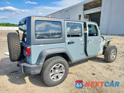 Trzecie zdjęcie samochodu z tyłu: 2014 JEEP WRANGLER UNLIMITED RUBICON VIN:1C4BJWFG0EL297144 - miniatura