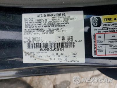 Zdjęcie 13 z 13 samochodu: 2010 FORD FUSION SPORT VIN:3FAHP0DC7AR216034 - miniatura