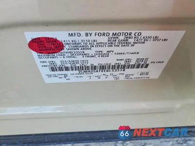 Zdjęcie 12 z 12 samochodu: 2014 LINCOLN MKT VIN:2LMHJ5ATXEBL53518 - miniatura