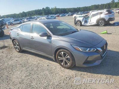 Czwarte zdjęcie samochodu z boku: 2022 NISSAN SENTRA SV VIN:3N1AB8CV5NY270006 - miniatura
