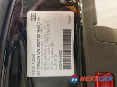 Zdjęcie 13 z 13 samochodu: 2018 AUDI A4 VIN:WAUDNAF48JA022680 - miniatura
