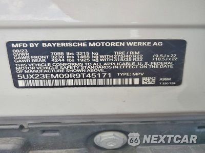 Zdjęcie 14 z 14 samochodu: 2024 BMW X7 XDRIVE40I VIN:5UX23EM09R9T45171 - miniatura