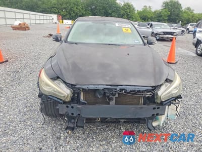Piąte zdjęcie samochodu w środku: 2014 INFINITI Q50 PREMIUM VIN:JN1BV7AP5EM685596 - miniatura