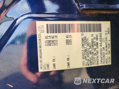 Zdjęcie 12 z 12 samochodu: 2014 NISSAN MAXIMA 3.5 S VIN:1N4AA5APXEC464886 - miniatura