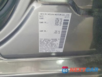 Zdjęcie 13 z 13 samochodu: 2026 NISSAN ALTIMA SV VIN:1N4BL4DV9TN305393 - miniatura