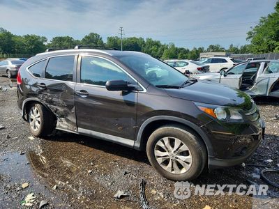 Czwarte zdjęcie samochodu z boku: 2014 HONDA CR-V EXL VIN:2HKRM4H75EH677835 - miniatura